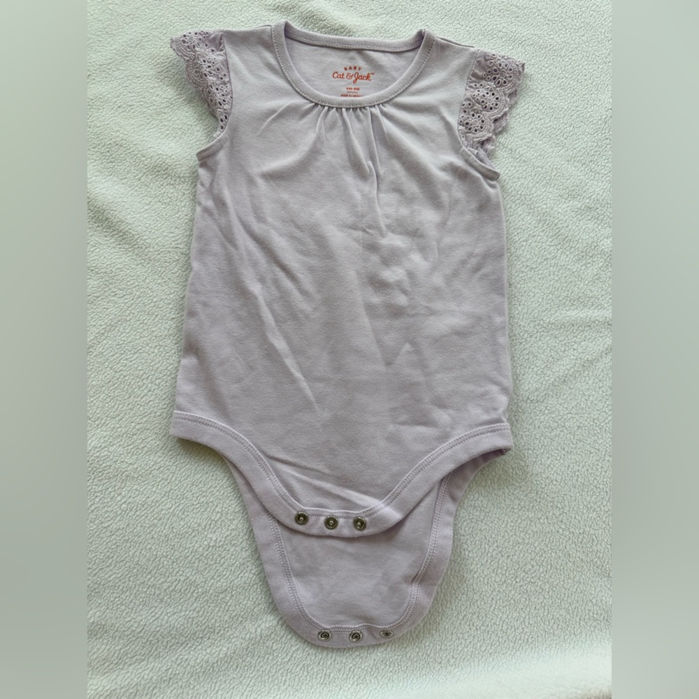 Carters Lavender Top 6-9m